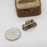 Sterling Silver Motor Car Charm Pendant Vintage c1970