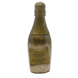 Art Deco Brass Novelty 'Veuve Cliquot' Champagne Vesta Case Antique c1920s