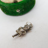 Sterling Silver Lincoln Imp Charm Pendant Vintage c1970