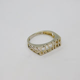 Sterling Silver 'SISTER' Family Signet Band Ring Vintage c1970 Size L
