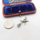 Sterling Silver Eros the Archer Charm Pendant Vintage c1970