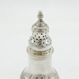 George III Sterling Silver Muffineer Sugar Caster Antique 1780 London