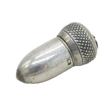 Victorian Sterling Silver Novelty Acorn Form Cigarette Holder Case Antique c1880