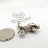 Sterling Silver Openable Vespa Motorbike Charm Vintage c1970