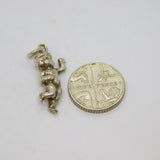 Sterling Silver Cherub Charm Pendant Vintage c1970