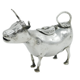 19th Century Dutch Sterling Silver Cow Creamer Jug Antique c1860