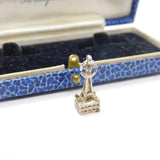 Sterling Silver Blackpool Tower Charm Pendant Vintage c1970