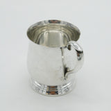 American Reed & Barton Silver Plated Christening Mug Antique c1920 Art Deco