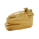 9ct Yellow Gold Zippo Lighter Charm Pendant Vintage 1977 Birmingham