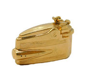 9ct Yellow Gold Zippo Lighter Charm Pendant Vintage 1977 Birmingham