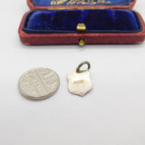 Sterling Silver 'Rothesay' Isle of Bute Travel Shiel Charm Pendant Vintage c1970