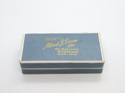 Edwardian Card Cufflinks Jewellery Box Horsham Antique c1910