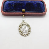 Sterling Silver 21st Birthday Charm Pendant Vintage c1970