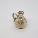 Sterling Silver Wine Jug Charm Pendant Vintage c1970