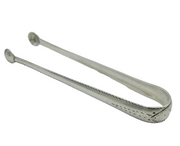 Irish George III Sterling Silver Sugar Tongs Antique Dublin John Power