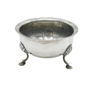 Irish George III Sterling Silver Beaded Bowl Antique 1795 Dublin George West