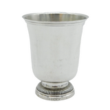 18th Century Montpellier French .958 Silver Pedestal Beaker Cup Antique 1774