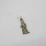 Sterling Silver Manneken Pis Statue Charm Pendant Vintage c1970