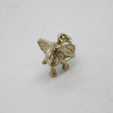 Sterling Silver Elephant Charm Pendant Vintage c1970
