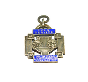Sterling Silver Operatic/Dramatic Association Fob Medal Vintage 1946 Birmingham