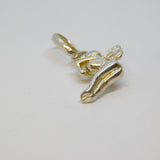 Sterling Silver Tinkerbell Style Fairy Charm Pendant Vintage c1970
