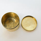 George III Sterling Silver Gilt Cylindrical Snuff Box Antique c1760s London