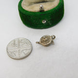 Sterling Silver Teapot Charm Pendant Vintage c1970