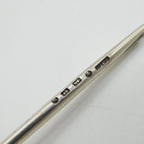 Victorian Sterling Silver Needle Thread Ornament Antique 1867 Birmingham
