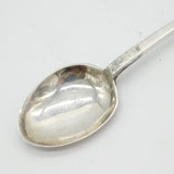 Sterling Silver Cast Terrier Top Novelty Teaspoon Antique 1932 Birmingham