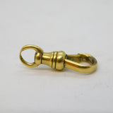 19th Century 14ct Yellow Gold Dog Clip Clasp Findings Antique c1890s