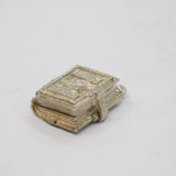 Sterling Silver Holy Bible Locket Style Charm Pendant Vintage c1970