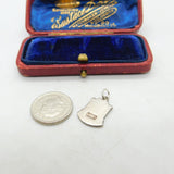 Sterling Silver and Coloured Enamel Travel Shield Guernsey Charm Vintage c1970
