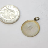 Sterling Silver St Christopher Travel Charm Pendant Vintage c1970s