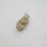 Sterling Silver William Shakespeare Bust Charm Pendant Vintage c1970