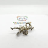 Sterling Silver Viking Nordic Warrior Charm Vintage c1970