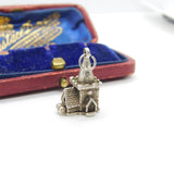 Sterling Silver Nuvo Openable Wedding Church Charm Pendant Vintage c1970