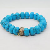 Thomas Sabo Charm Club Sterling Silver & Turquoise Bracelet Vintage