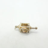 Sterling Silver Pearl In The Lantern Charm By CHIM Vintage c1970