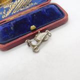 Sterling Silver Vespa Moped Charm Pendant Vintage c1970