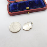 Sterling Silver and Enamel Holland Travel Shield Charm Pendant Vintage c1970