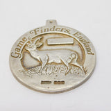 Sterling Silver 'Game Finders, England' Fob Medal Vintage 1988 Edinburgh
