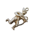 Sterling Silver Sagittarius the Archer Charm Pendant Vintage c1970s