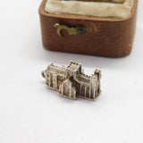 Sterling Silver Paddle Steam Boat Charm Pendant Vintage c1970