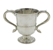 George II Newcastle Sterling Silver Loving Cup Antique 1759 Provincial