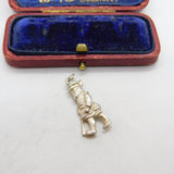 Sterling Silver London Beefeater Soldier Charm Pendant Vintage c1970