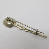 King George V Sterling Silver Coronation Anointing Spoon Antique 1910