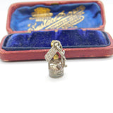 Sterling Silver Wishing Well Charm Pendant Vintage c1970