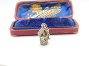 Sterling Silver Wishing Well Charm Pendant Vintage c1970