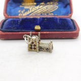 Sterling Silver Church Chapel Charm Pendant Vintage c1970
