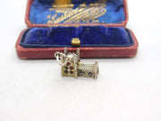 Sterling Silver Church Chapel Charm Pendant Vintage c1970